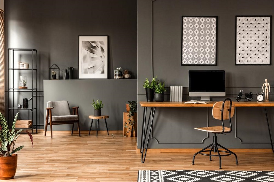 How to create a minimalist home office