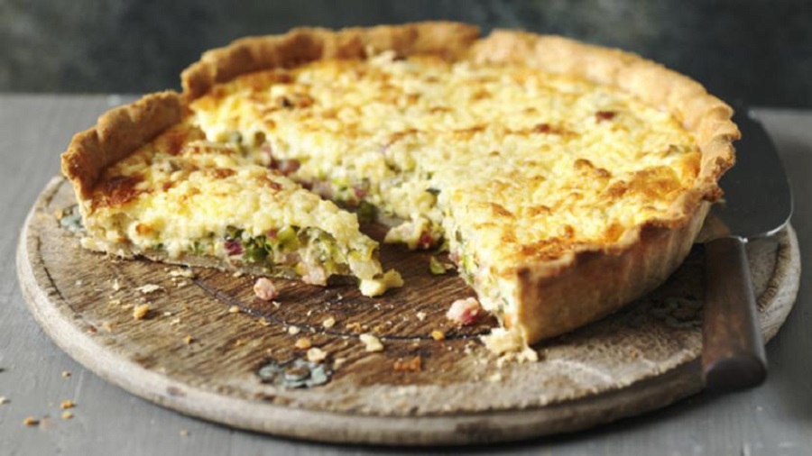 How to make a bacon quiche