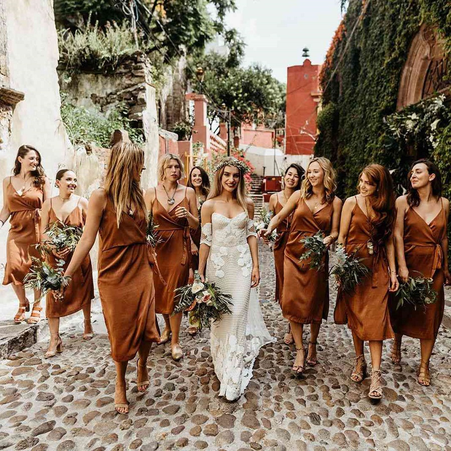Terracotta Color Palettes in Wedding